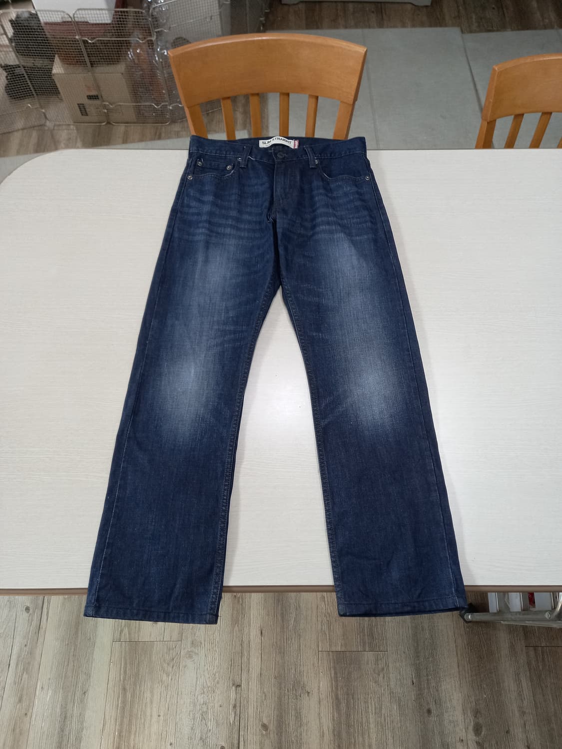 29 리바이스514 워싱 일자진 진청 29-557 상품이미지1