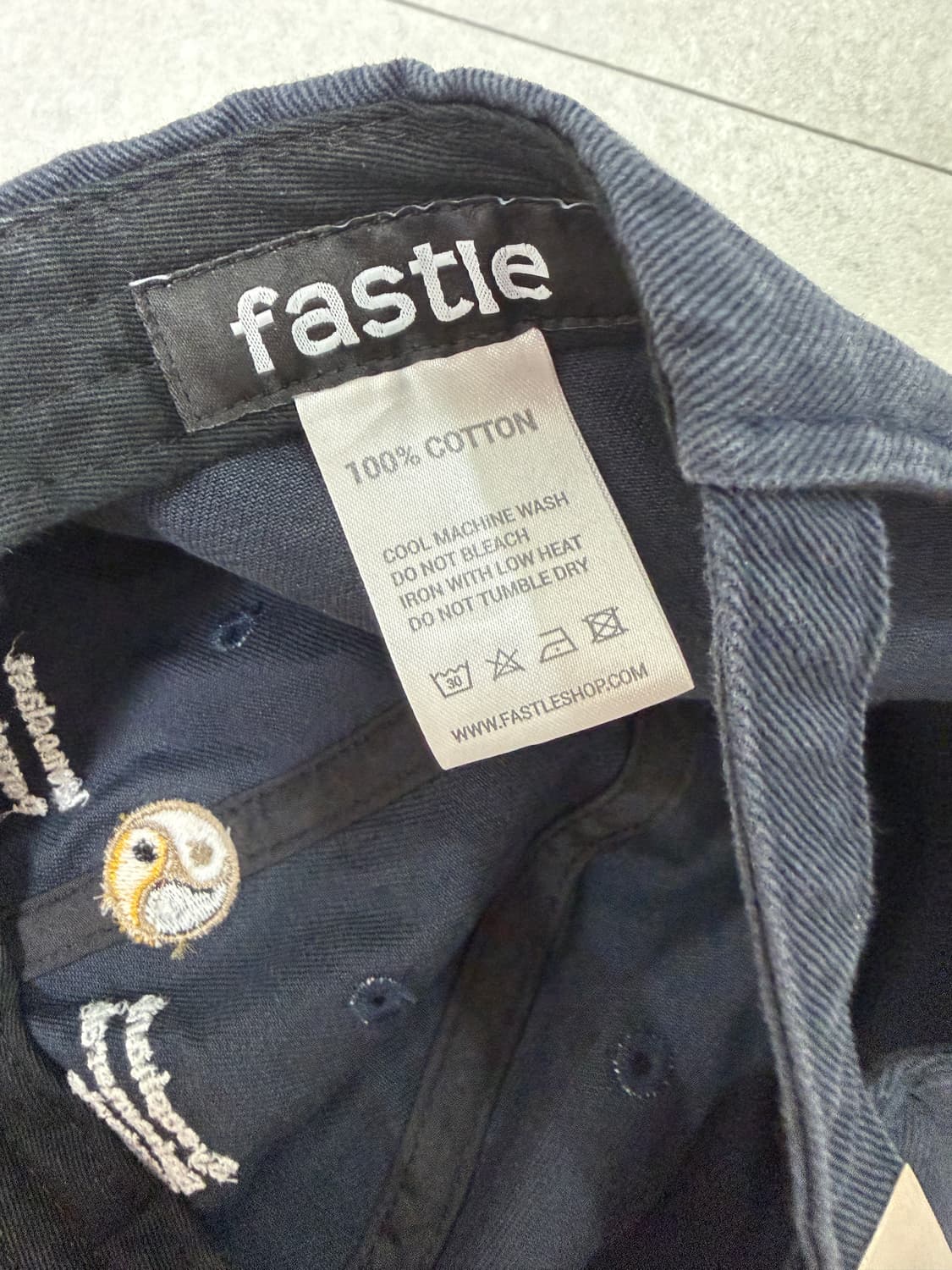 패슬 Yin Yang Washed Cap Dark Navy 상품이미지3