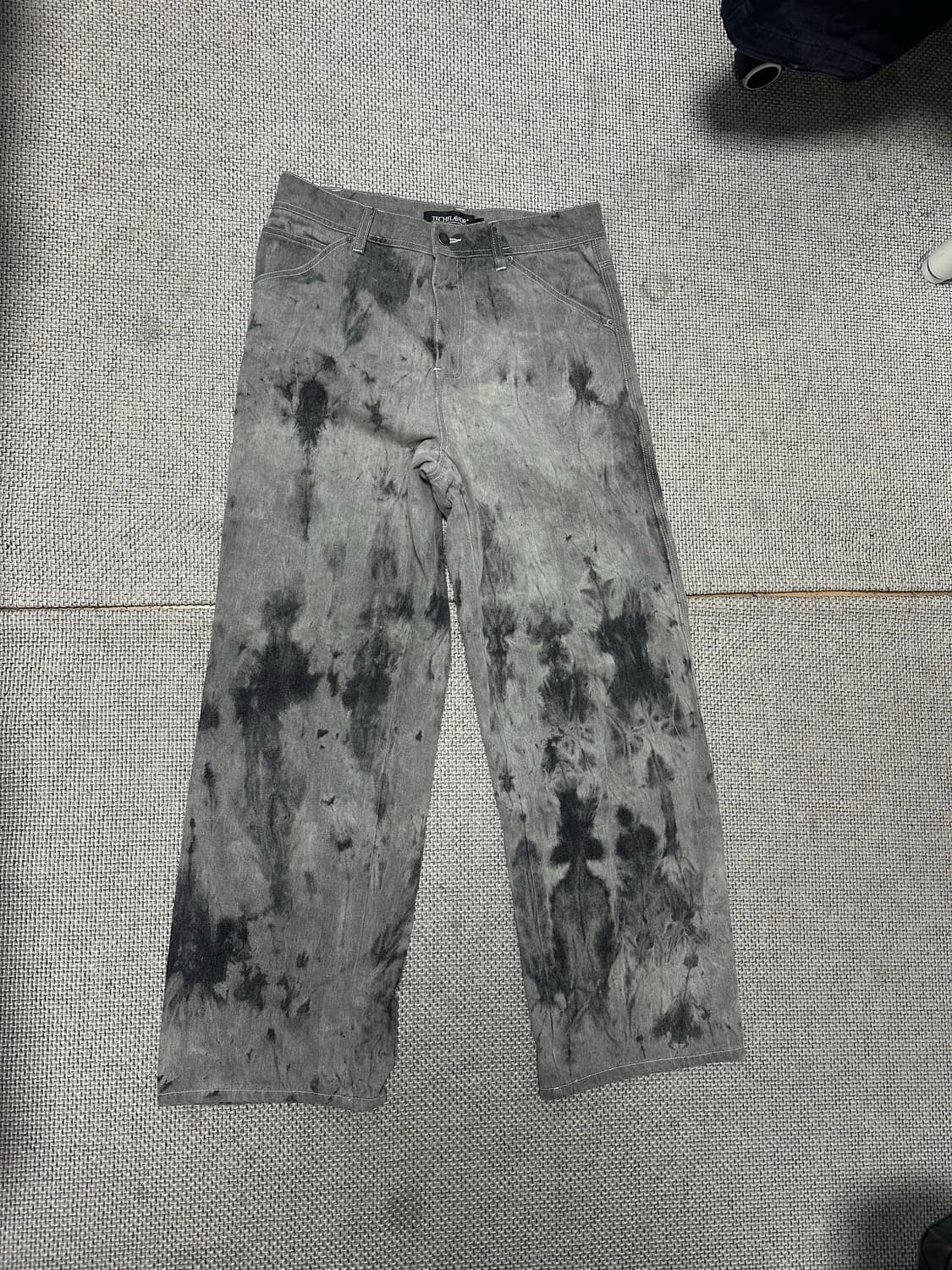 테크플레이버 플레이버리즘 타이다이 팬츠 GREY M사이즈 상품이미지4