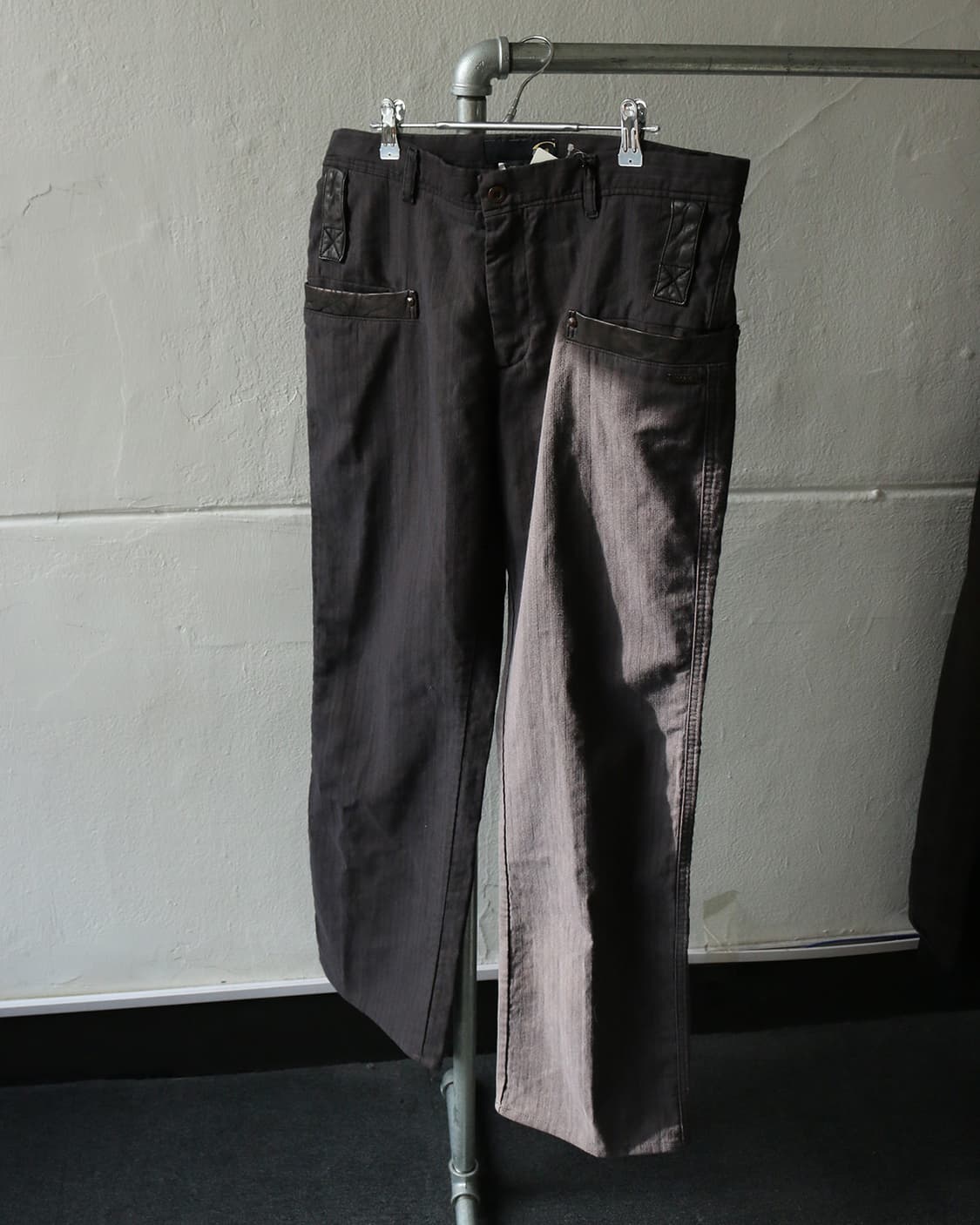 저스트 카발리 핀스트라이프 팬츠 상품이미지4