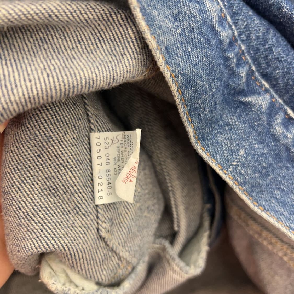 리바이스 USA 70507-0218 오버핏 데님 청자켓 105 C0456 상품이미지5