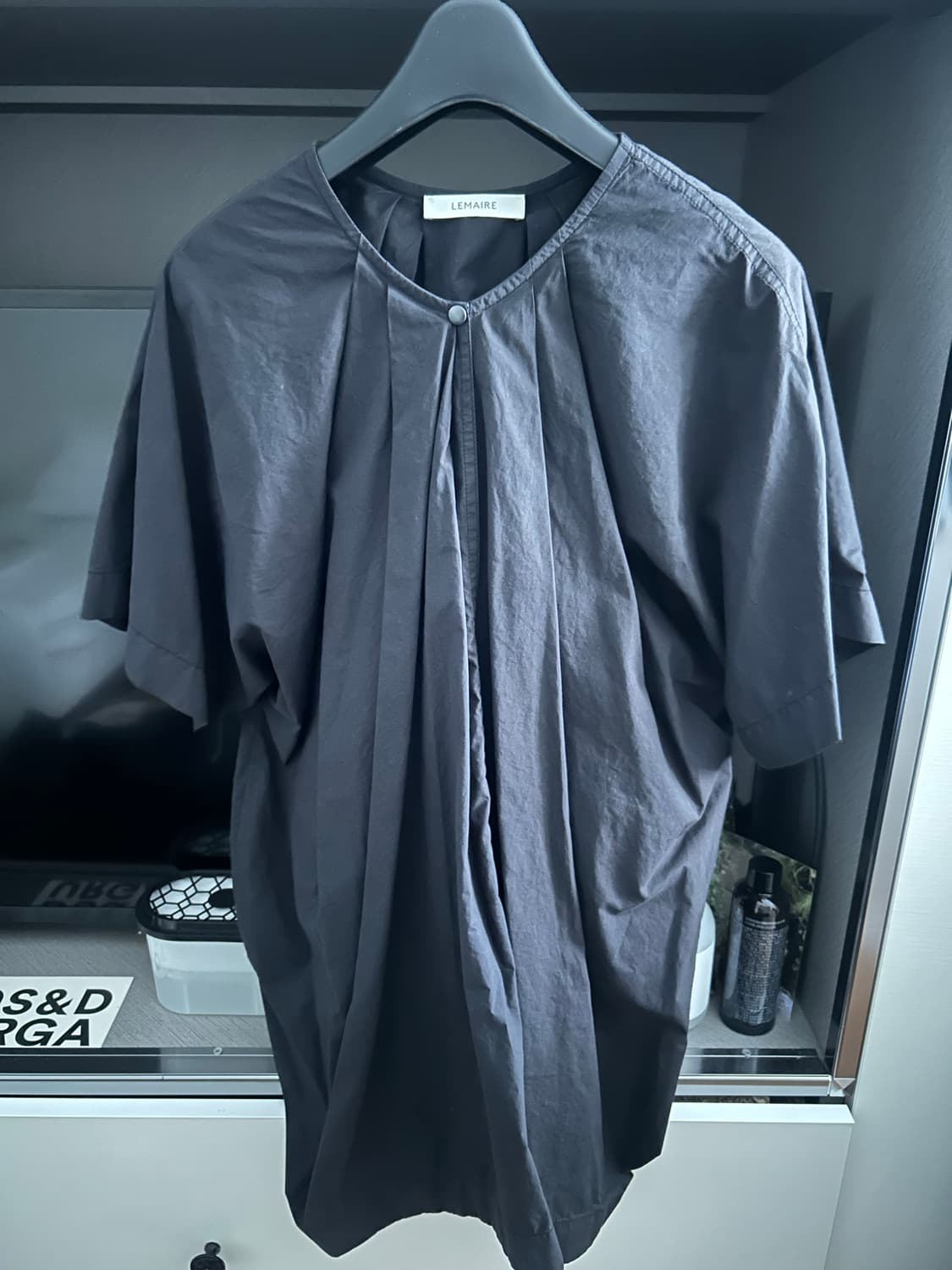 르메르 여성 파라슈트 블라우스 (38size, black) 상품이미지9