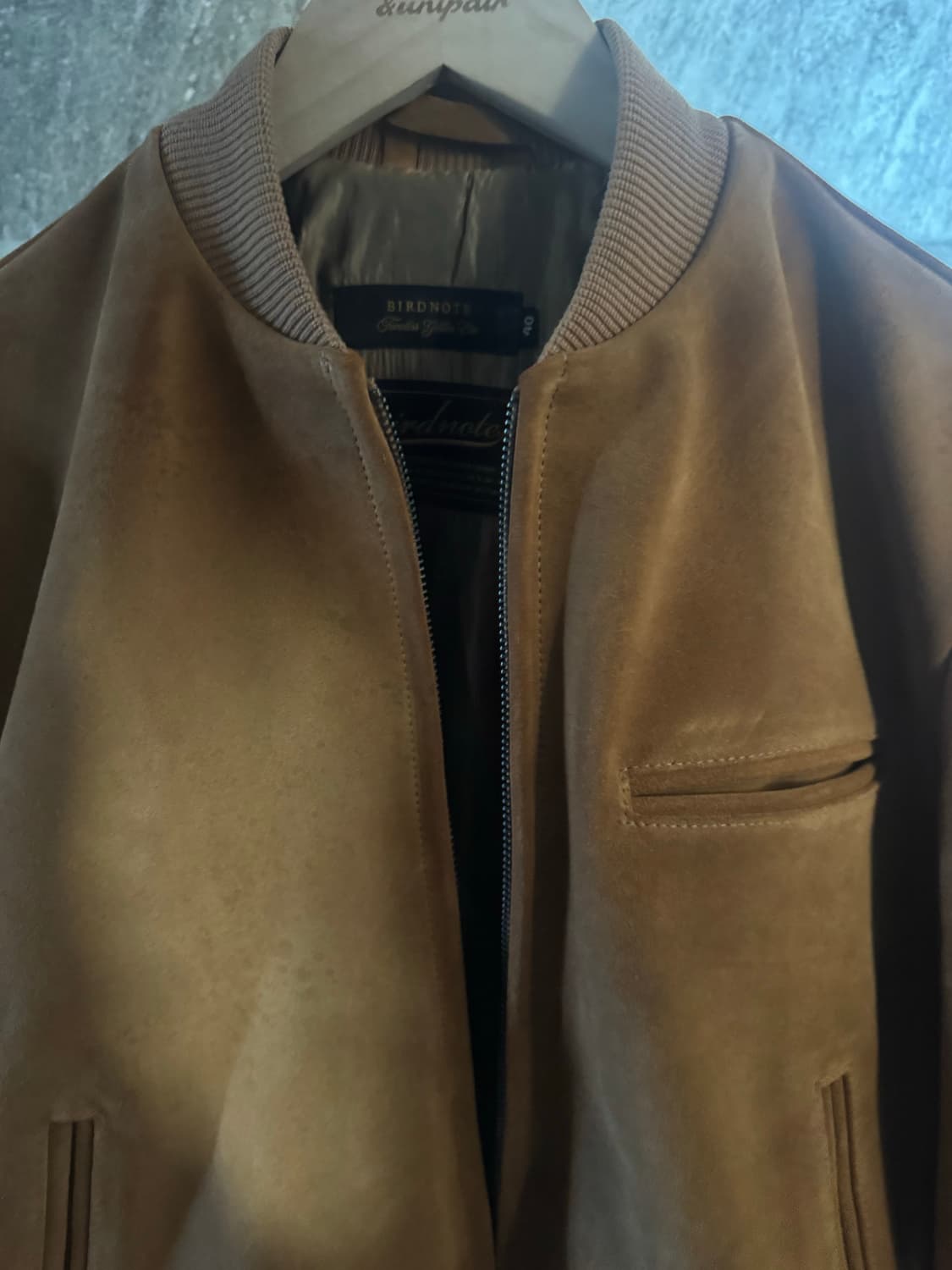 버드노트 스웨이드 자켓 40 상품이미지2