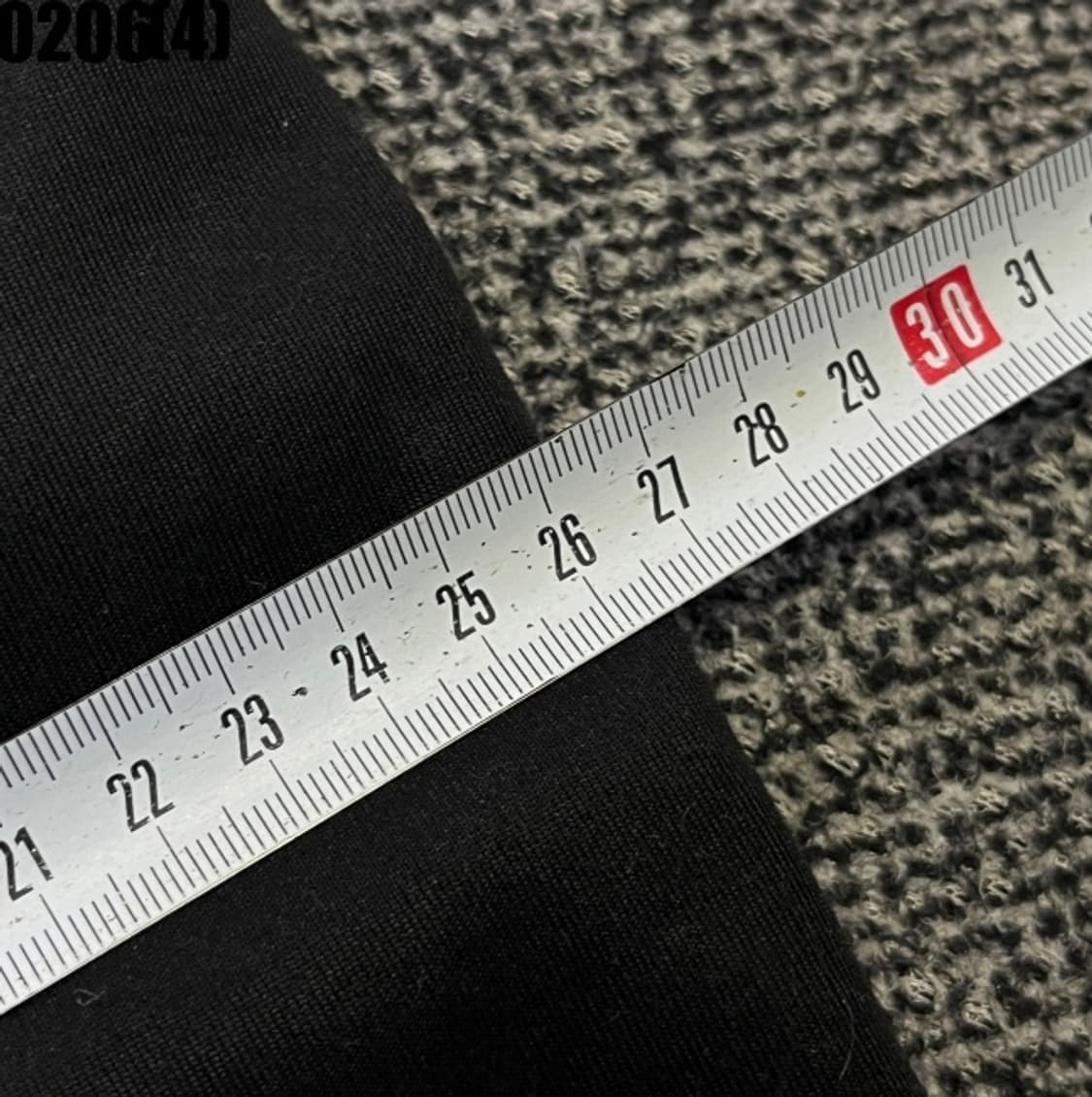 [M] 블랙 기모 융털 안감 트레이닝 조거팬츠 0206(4) 상품이미지7