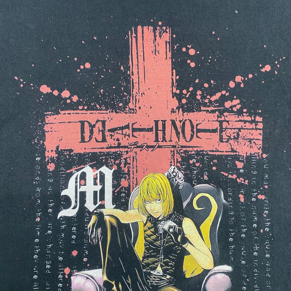 데스노트 멜로 부틀렉 애니메이션 티셔츠 상품이미지4