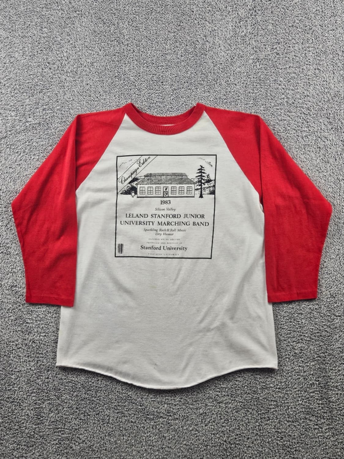 1983 스탠포드 유니버시티 싱글스티치 롱슬리브 (M추정)/ 11380 상품이미지3