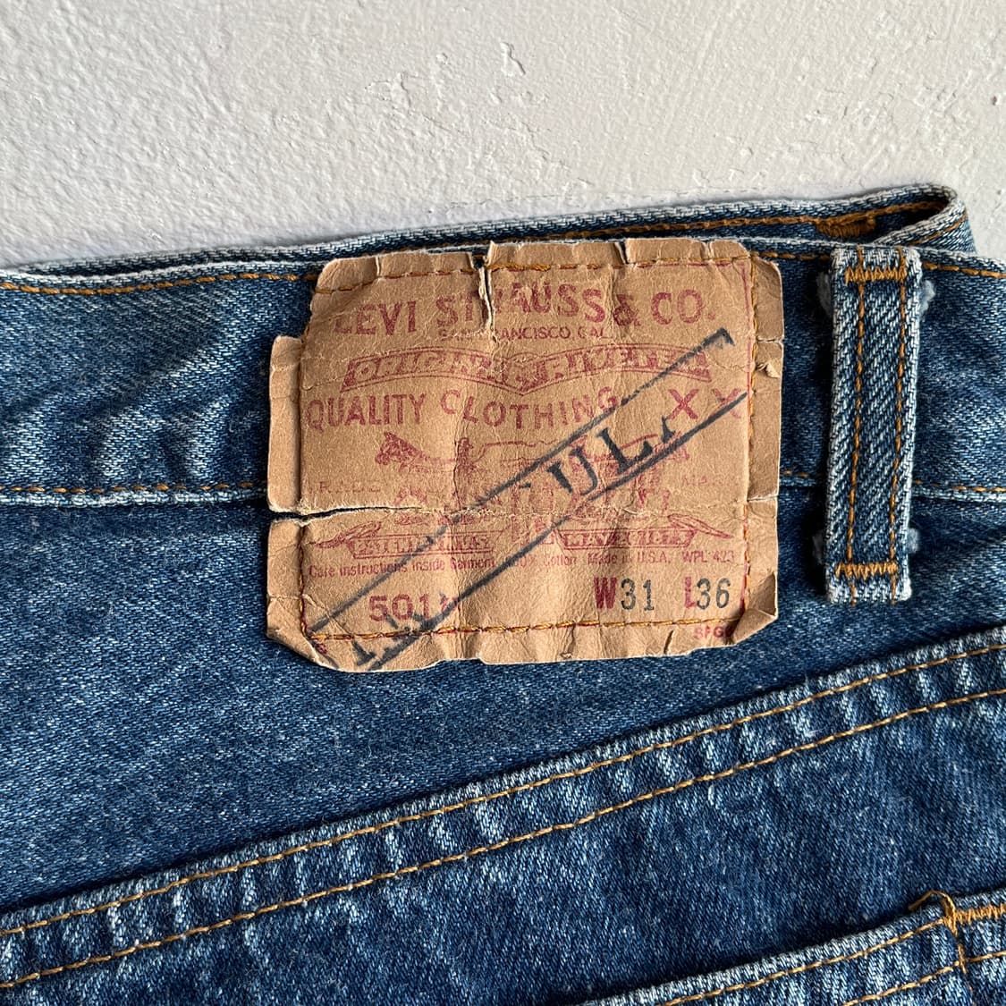80's Levis 501 Denim Pants 상품이미지1
