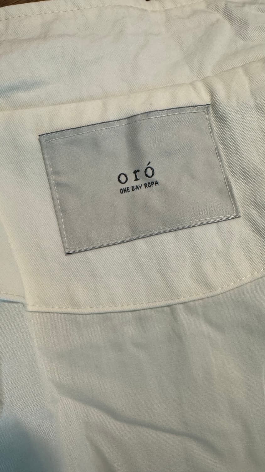 오로 oro 라퍼지포우먼 야상 자켓 오버핏 필드 숏 자켓 (화이트) 상품이미지9