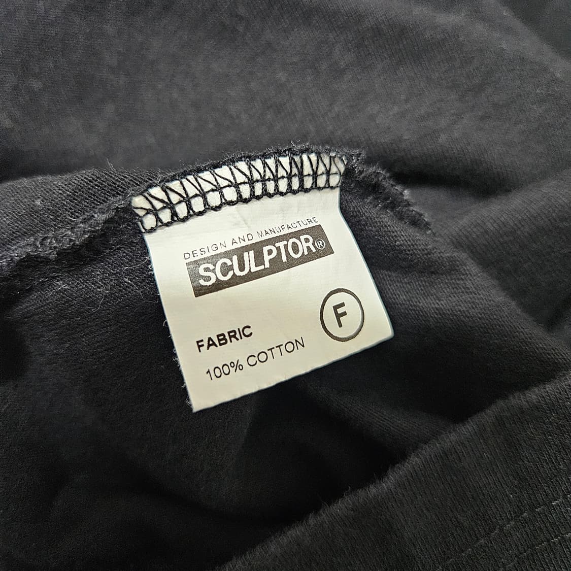 스컬프터 실버 글리터 로고 반팔티셔츠 상품이미지4