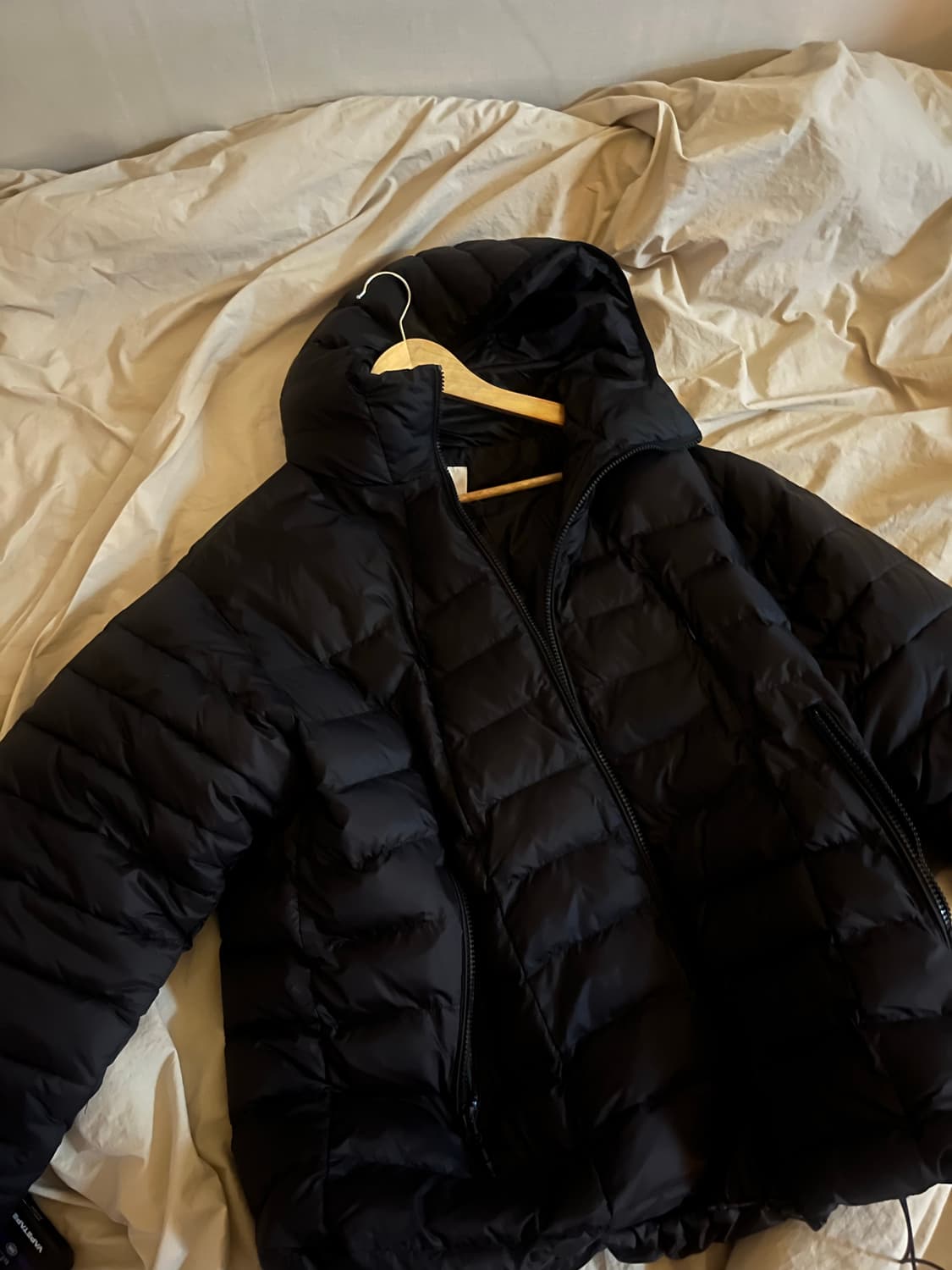 오와이 OY 경량패딩 블랙 L 상품이미지4