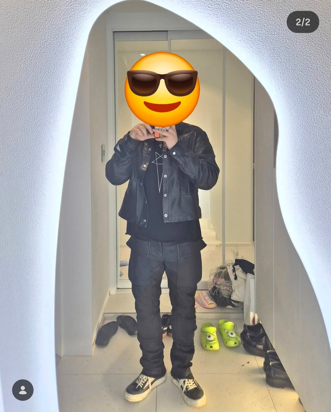 릭오웬스 다크쉐도우 이지크리치진 플레어 커스텀 31 상품이미지6