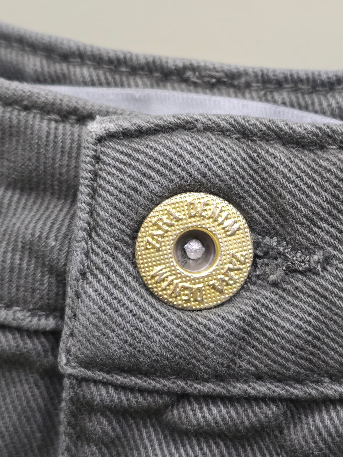 자라 빈티지 플리츠 배기 팬츠 카키 상품이미지10