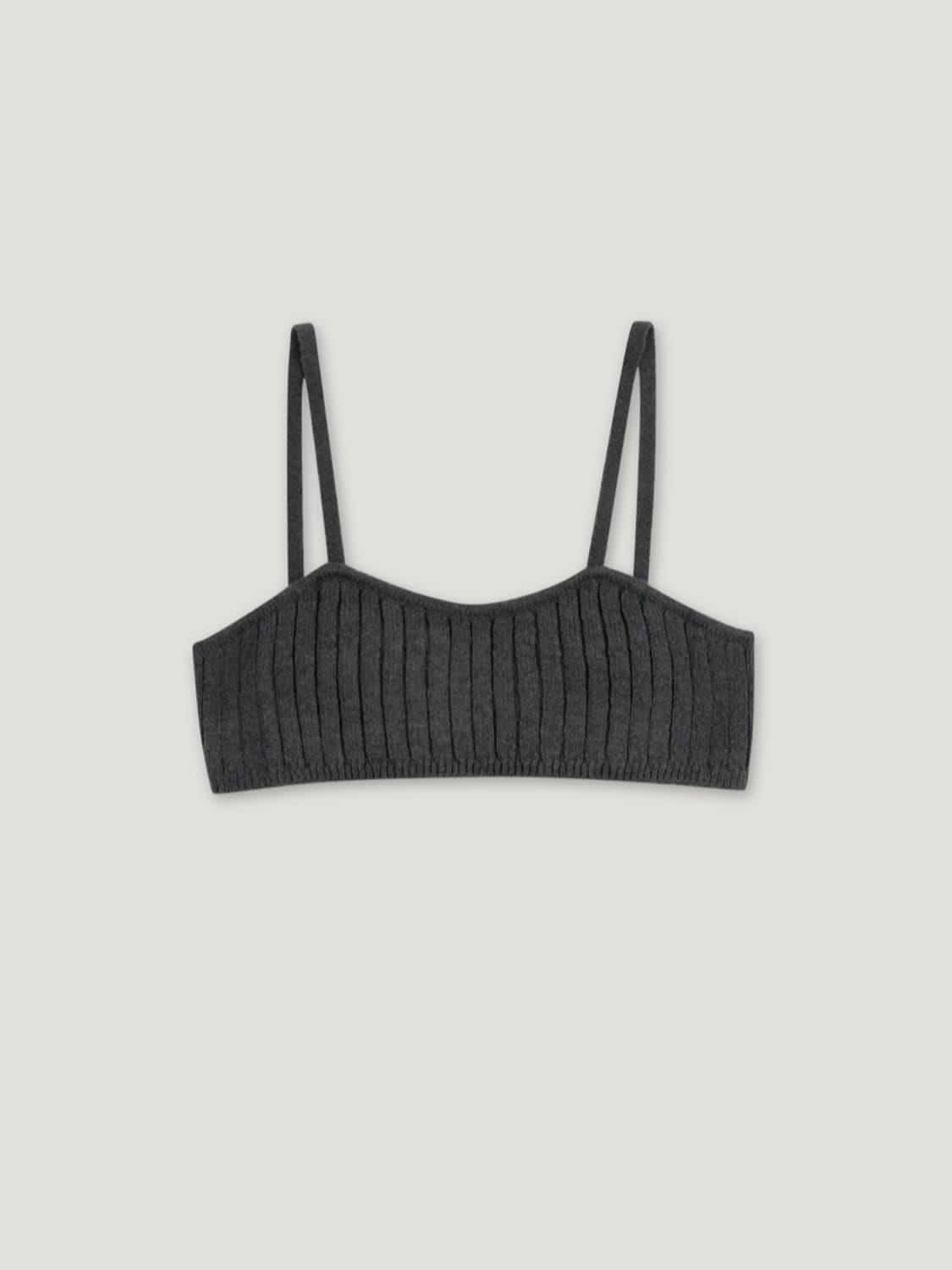 아르토 Strap Cropped Knit Bustier 상품이미지2