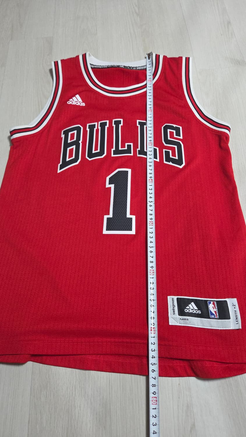 (착샷) 아디다스 시카고 불스 유니폼 스윙맨 데릭 로즈 상품이미지8