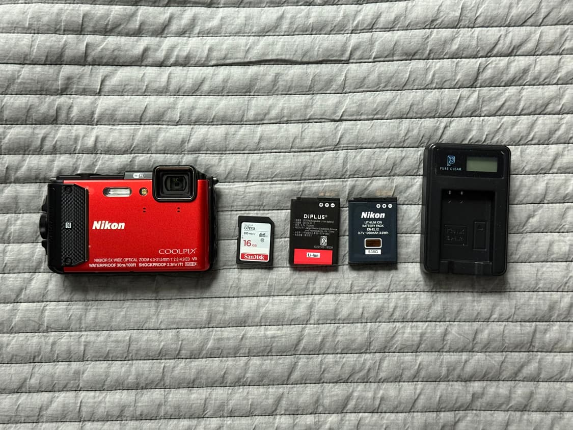 니콘 aw130 오렌지 디카 상품이미지2