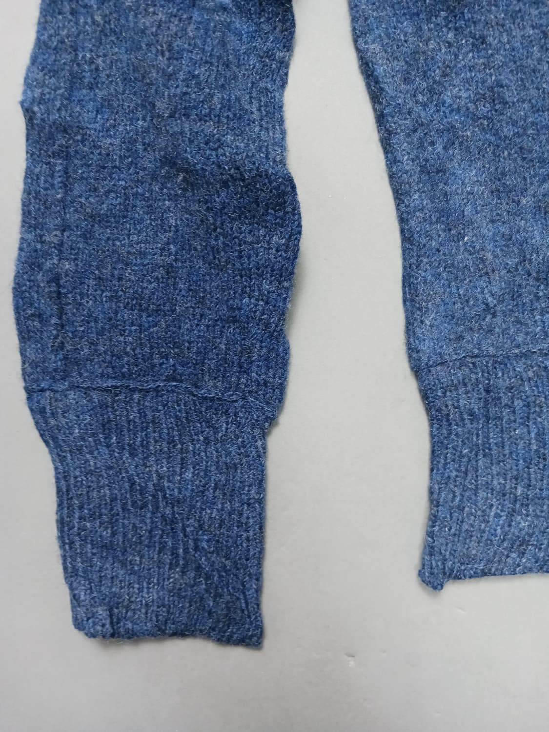 [S] 바나나리퍼블릭 울 100% 라운드넥 니트 스웨터 블루 상품이미지4