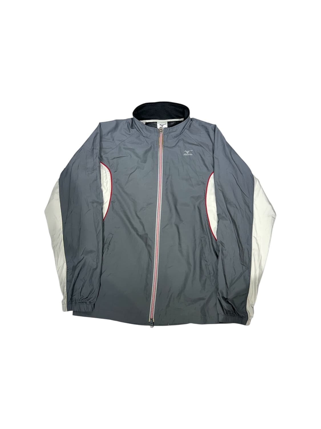 미즈노 그레이 오버핏 바람막이 자켓 M 상품이미지5