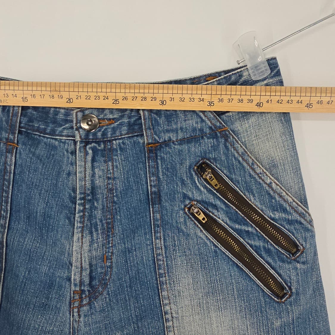 빈티지 워싱 아카이브 카고 데님 바지 32 상품이미지4