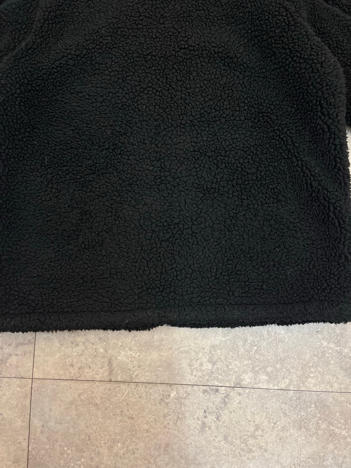 노스페이스 플리스 후드 자켓 블랙 키즈 160 #csz2994 상품이미지9