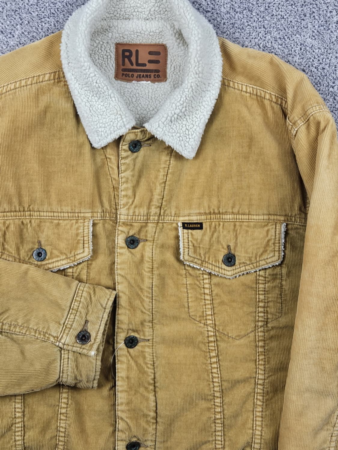 폴로진스컴퍼니 코듀로이 쉐르파 트러커 자켓 (상세설명참조) / 10305 상품이미지6