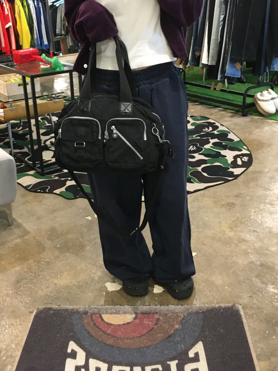 키플링 숄더&크로스백 블랙 상품이미지4