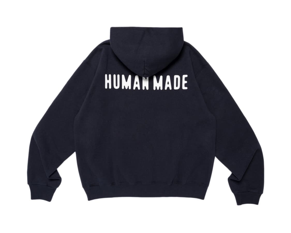 [XL] 휴먼메이드 클래식 집업 스웨트 후드 네이비 상품이미지2