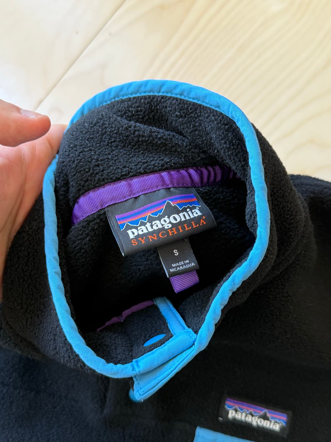 Patagonia synchilla snap t black  파타고니아 상품이미지4