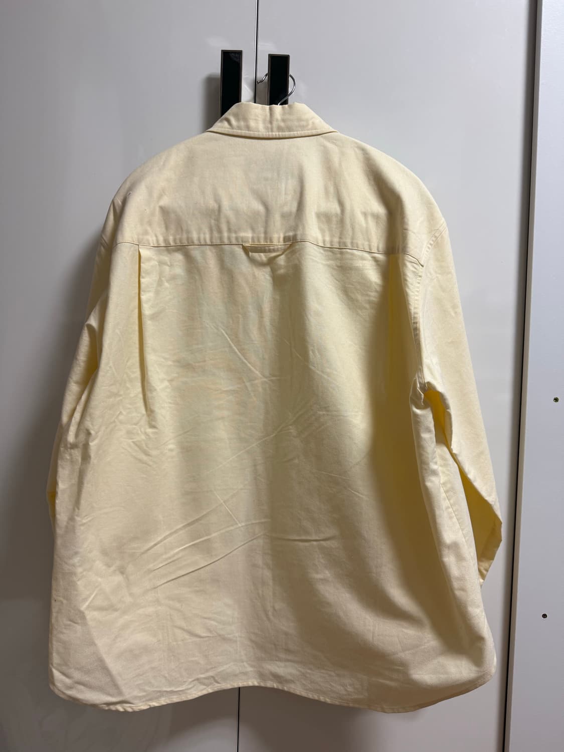 솔리드옴므 파스텔 옐로우 셔츠 상품이미지2