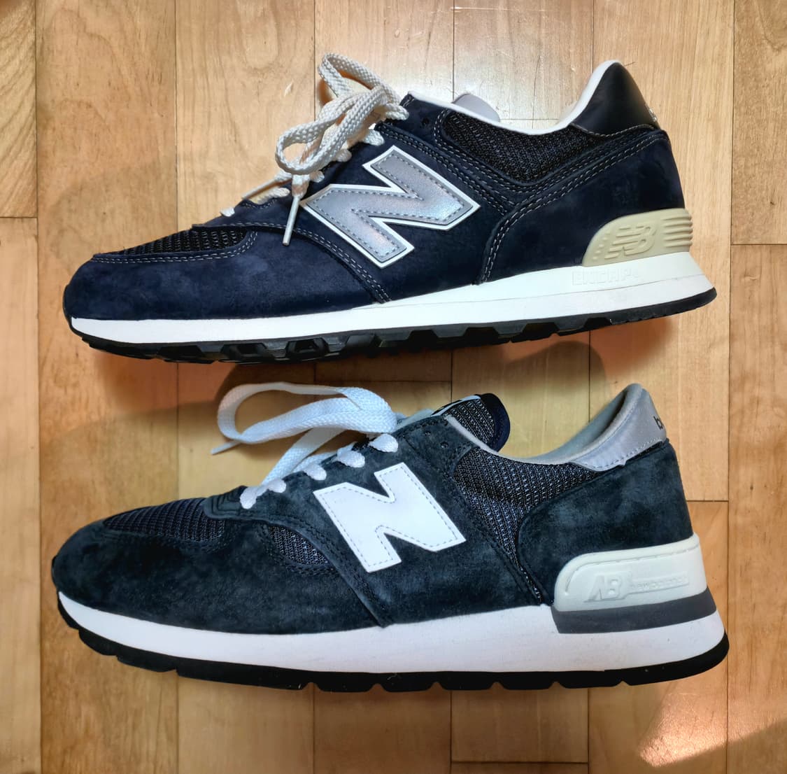 뉴발란스 990v1 네이비 285 새제품 상품이미지2