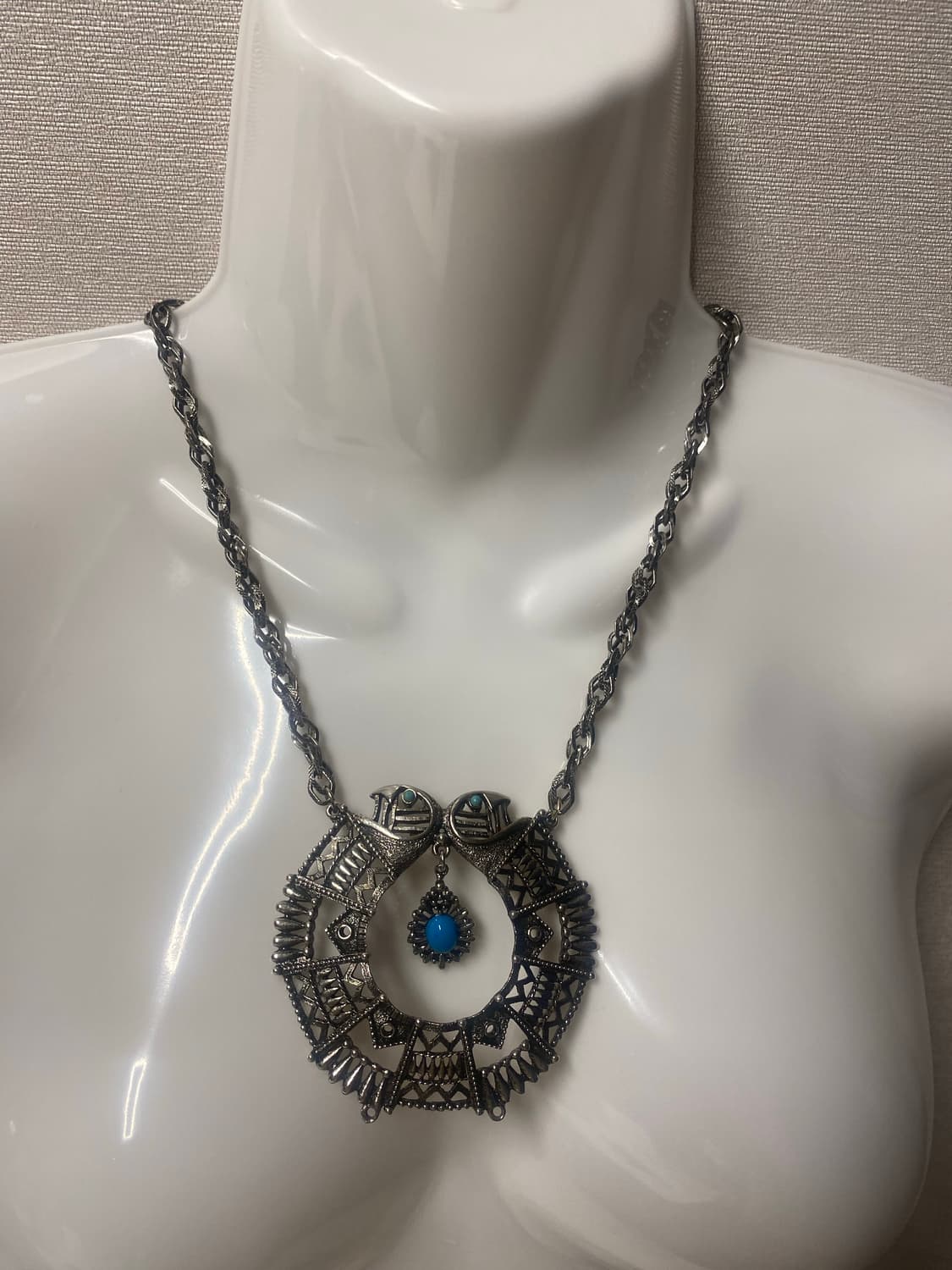 1960s 빈티지 주석 네크리스 주얼리 상품이미지7