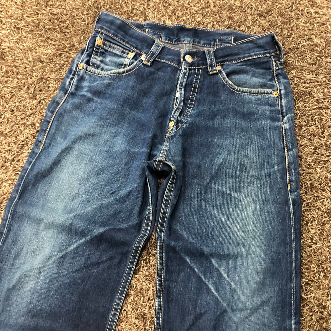 리바이스 902 워싱 데님 팬츠 상품이미지3