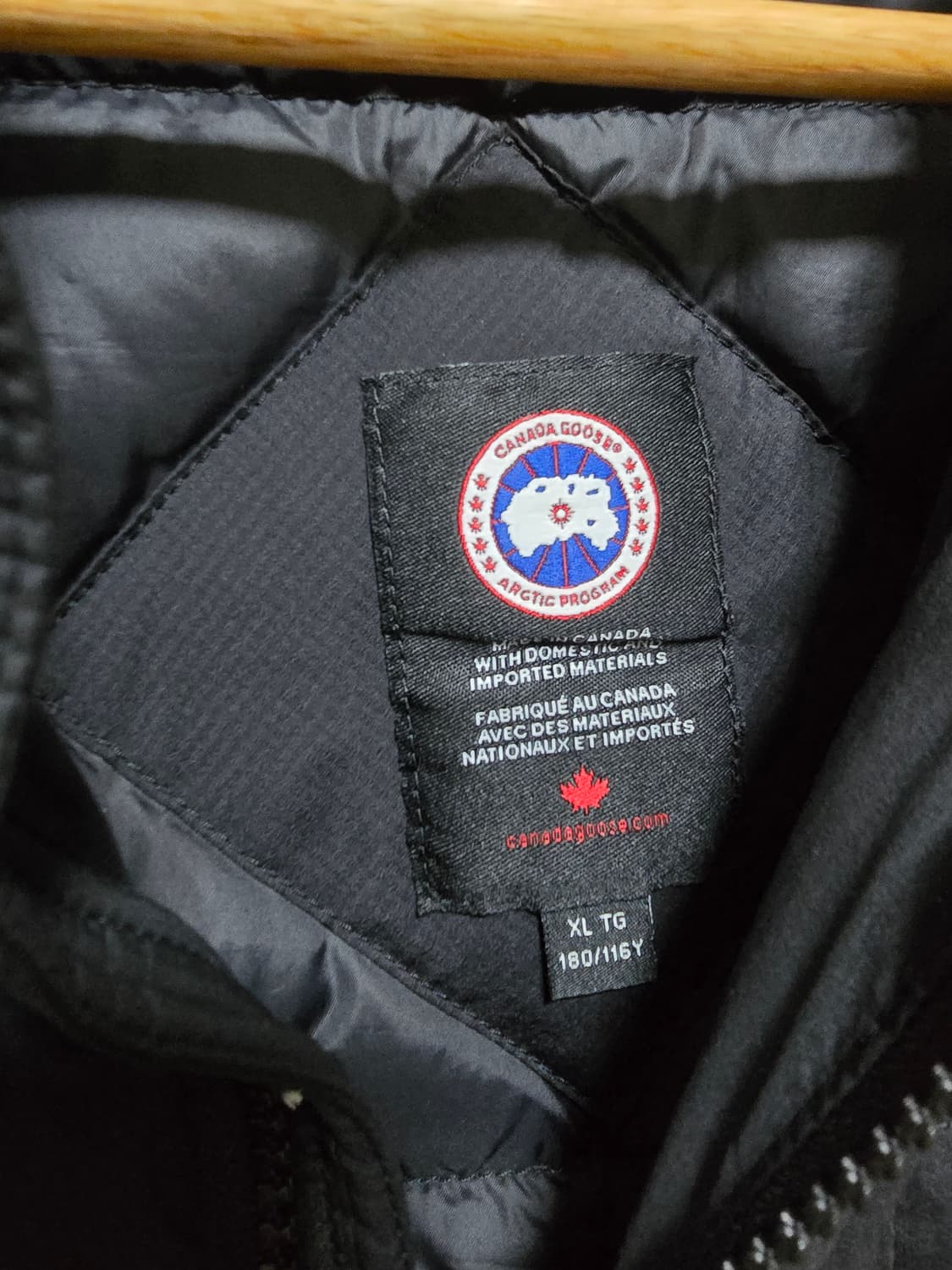 [XL] 캐나다구스 롯지 논후드 블랙 패딩 상품이미지3
