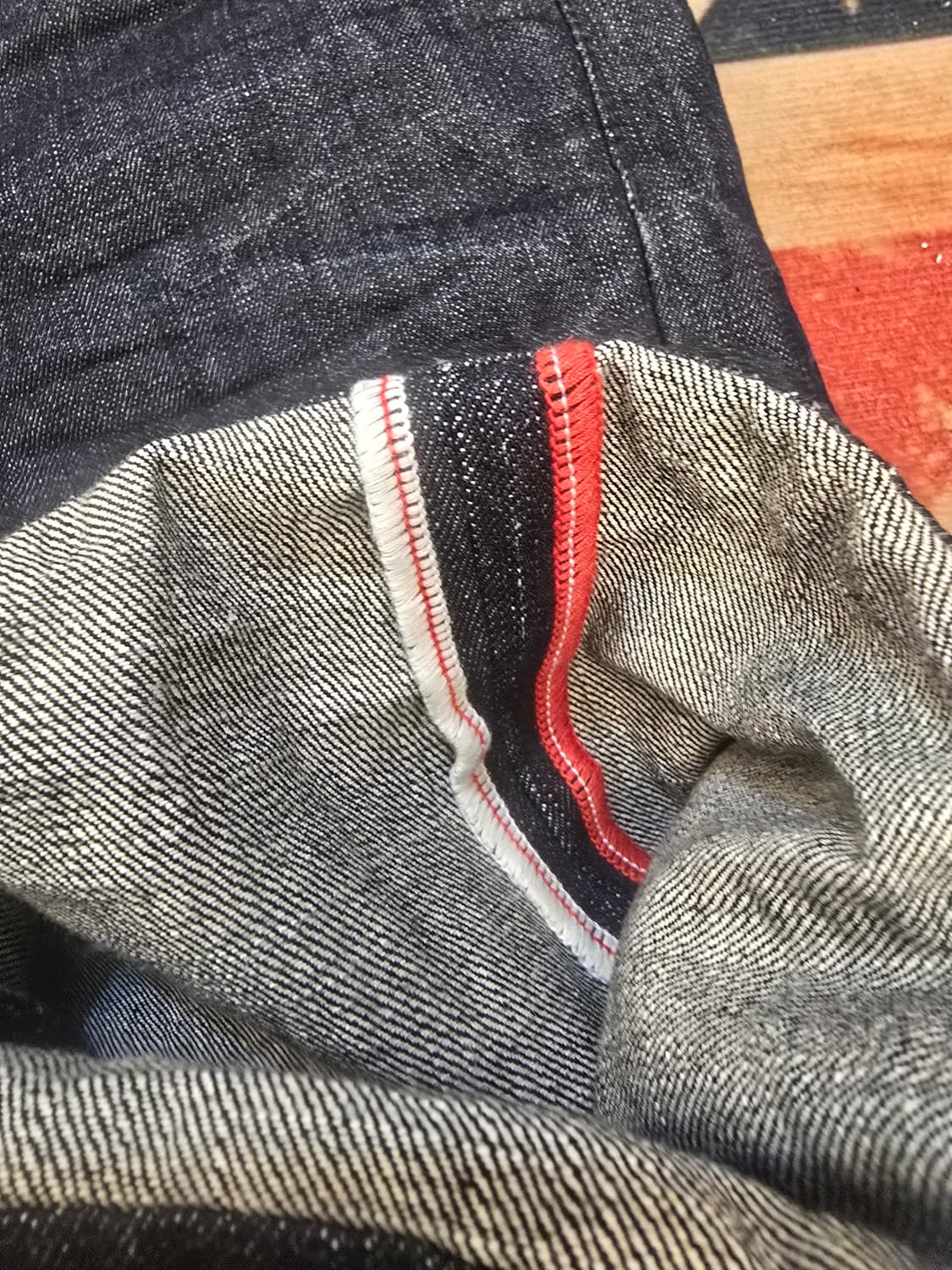 일본 에비스(Evisu) 7부 데님 반바지 크롭진 상품이미지8