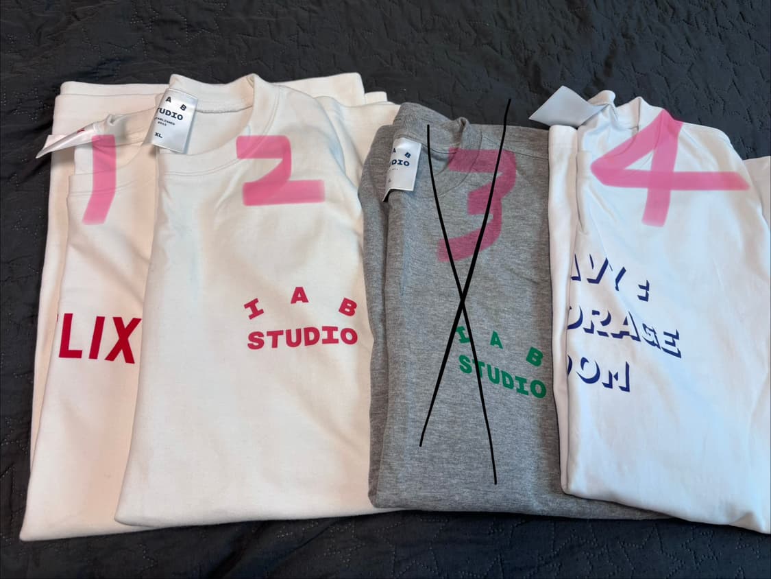 아이앱 스튜디오 반팔티셔츠 XL 상품이미지2