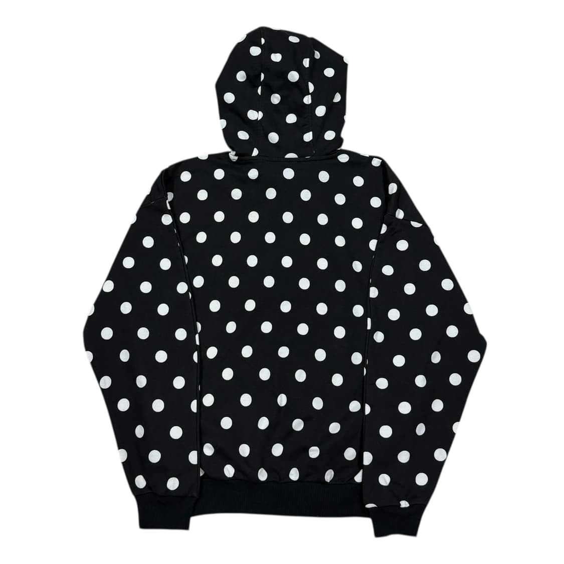 아디다스 파이어버드 모리걸 도트 땡땡이 스웻 후드티 블랙 XS 상품이미지4