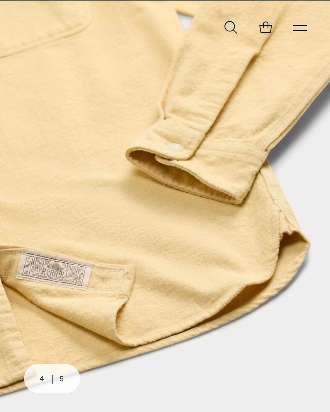 RRL 브러시 샤모아 워크셔츠 상품이미지4