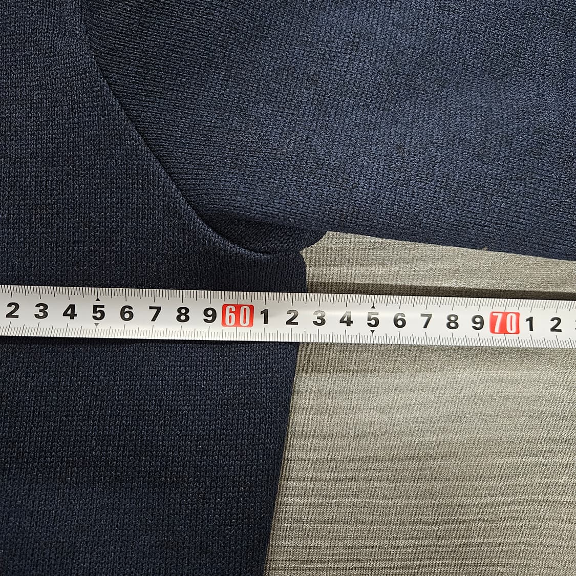 110 헤지스 네이비 니트집업 자켓 상품이미지6