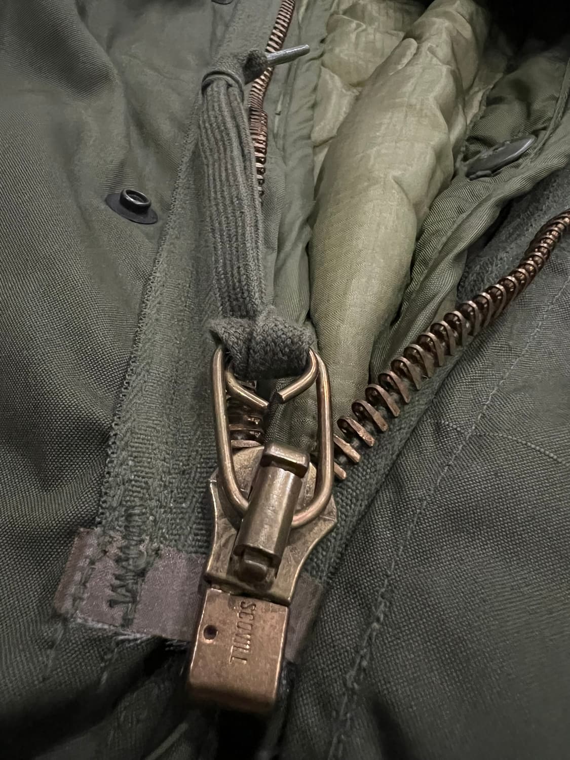 (XL) M65 피쉬테일 오리지널 개파카 상품이미지6