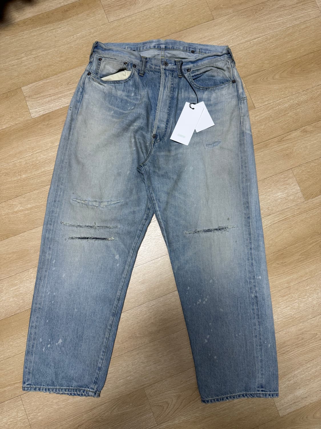 아프레쎄 25ss No.37 블리치 데님 30x30 상품이미지5