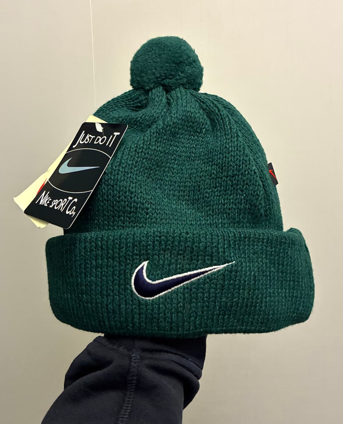 (F)90s Nike 나이키 스우시 빈티지 방울비니 나이키비니 상품이미지5