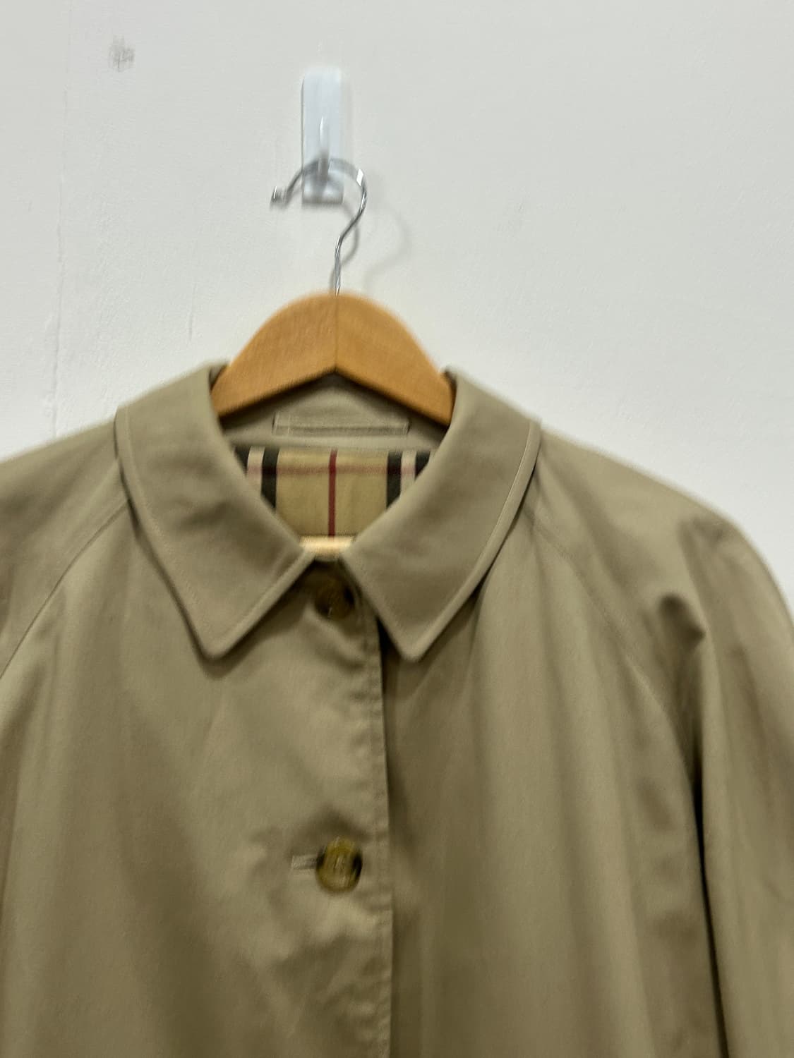 버버리 노바체크 싱글코트 트렌치코트 여성 66 상품이미지2