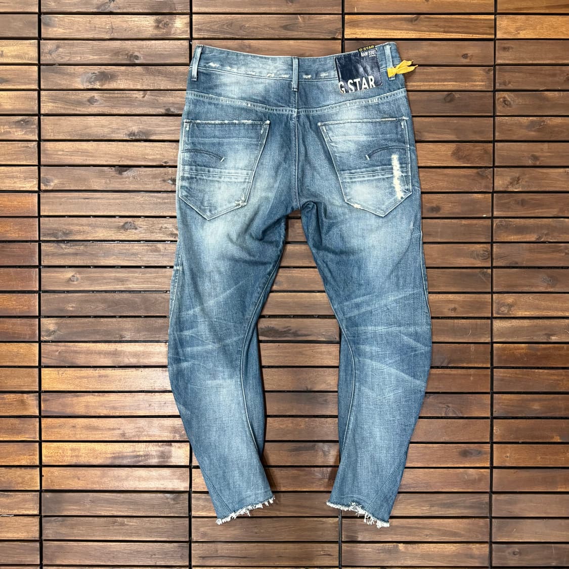 지스타 로우 트위스트 커팅 포인트 데님 (32)   상품이미지4