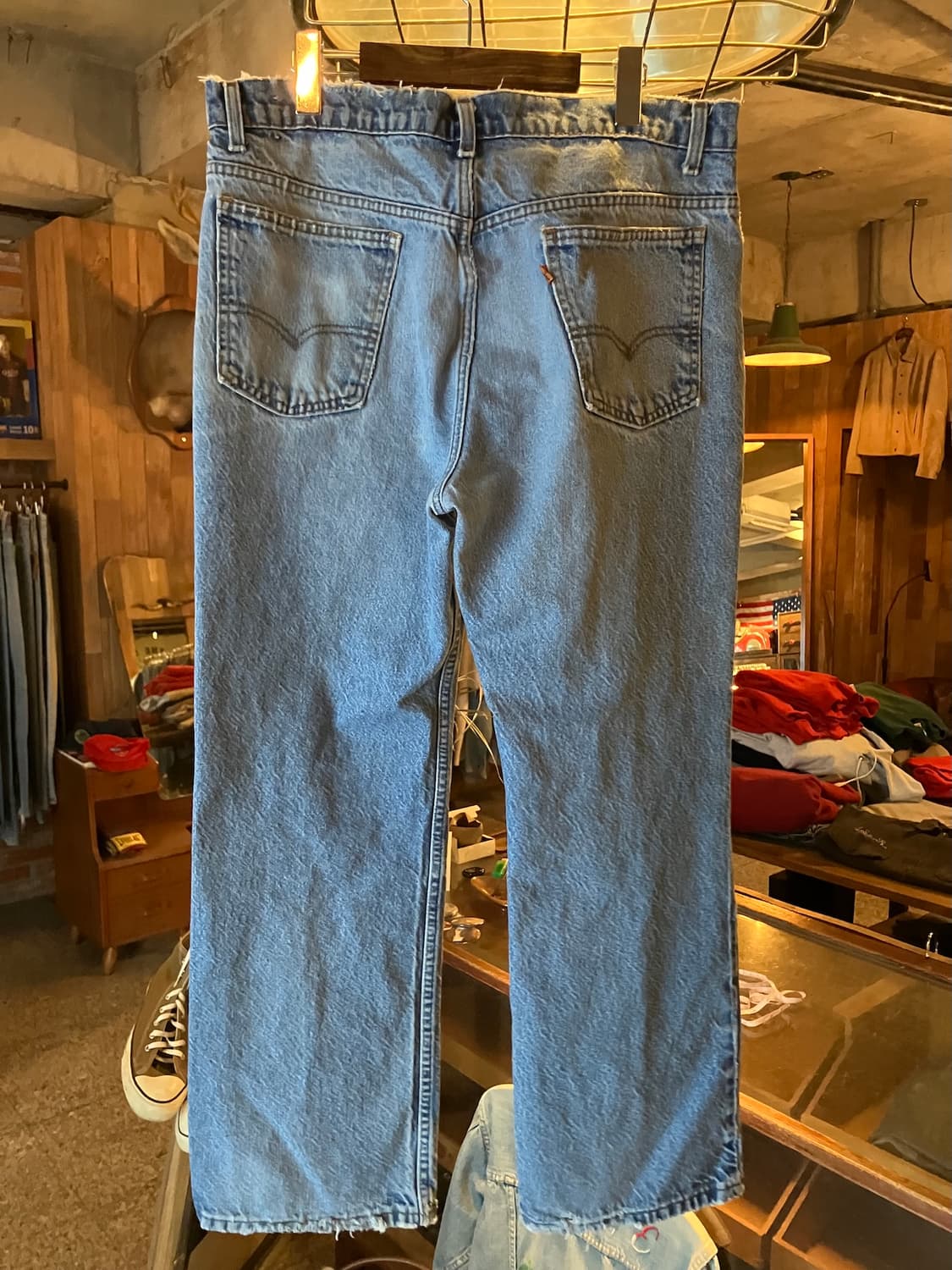 80s USA Levis 517 Boot Cut Denim Pants 상품이미지5