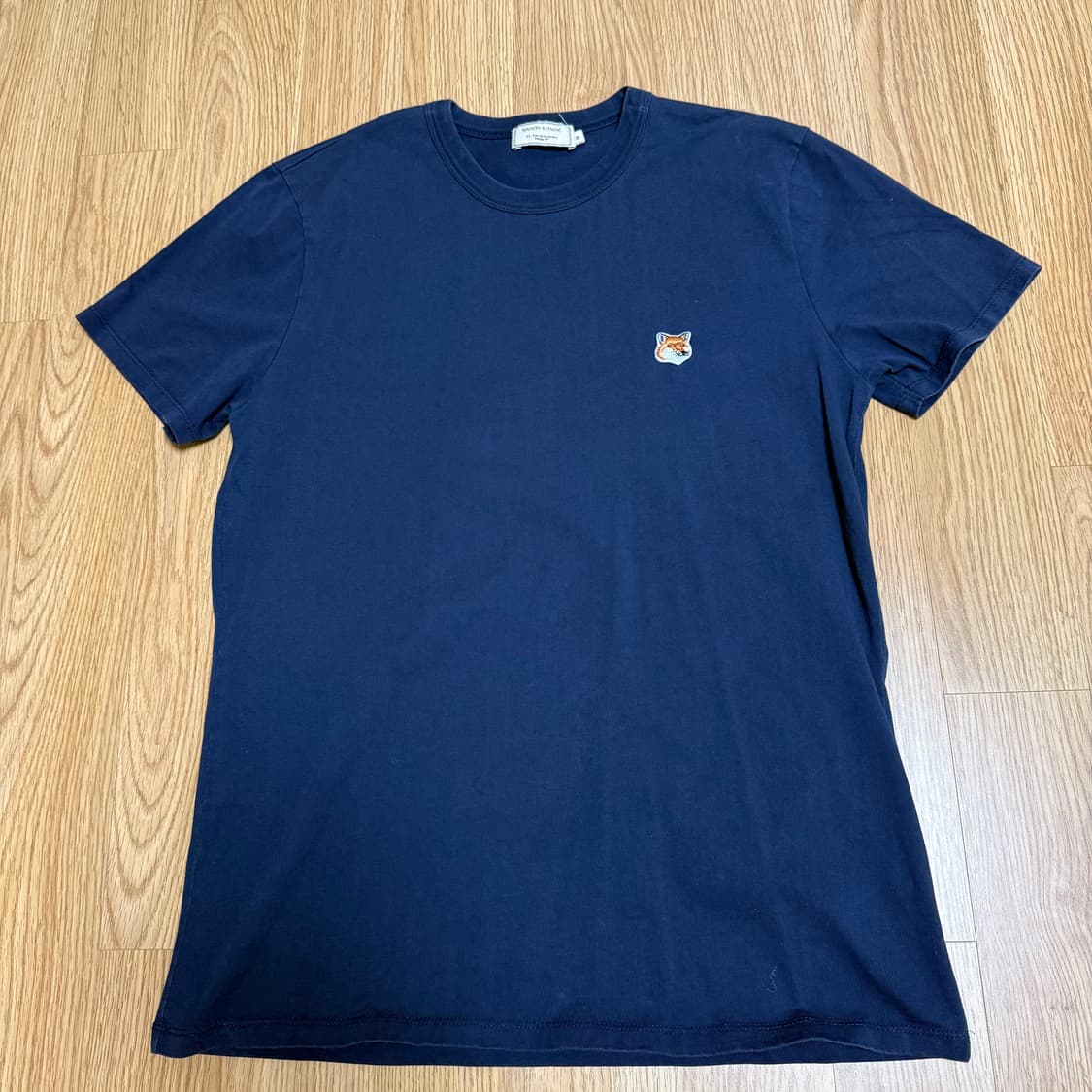 (M) 메종키츠네 폭스헤드 반팔 [네이비] 상품이미지2