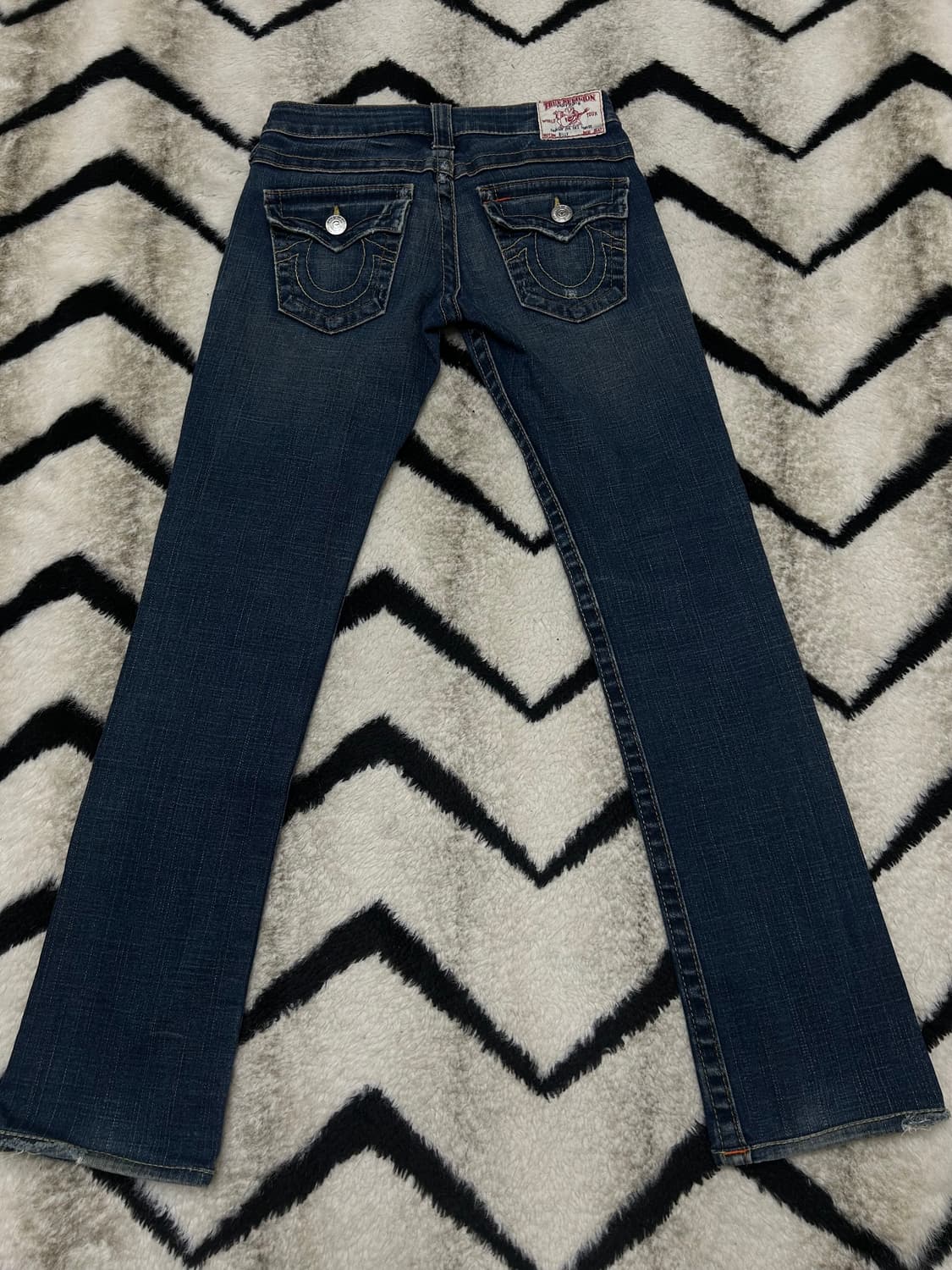 [25]트루릴리전 빌리 데님팬츠/진청/스판 상품이미지2