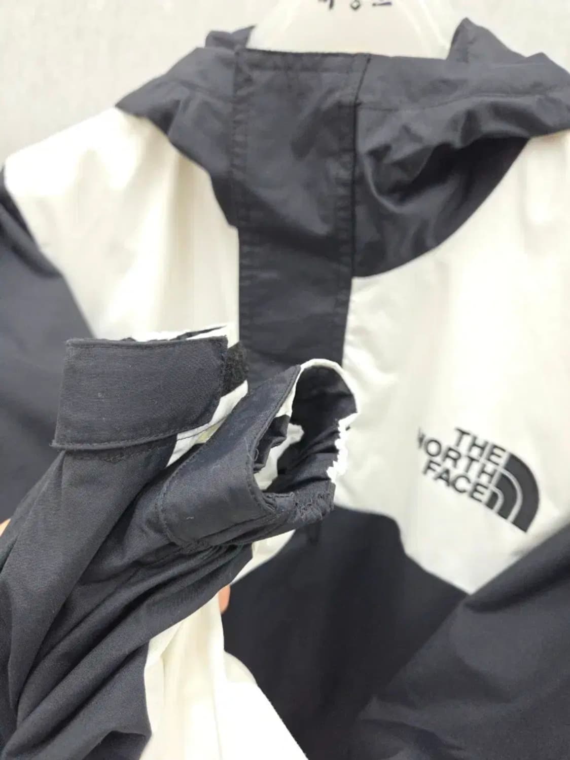 여성 85 노스페이스 아노락 후드 바람막이 상품이미지4