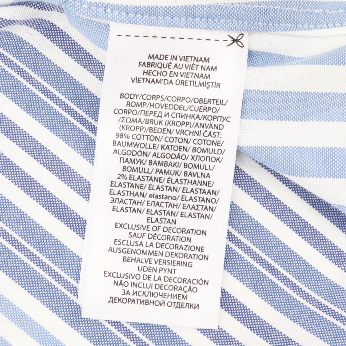 폴로 랄프로렌 스트레치 옥스포드 스트라이프 셔츠 상품이미지9