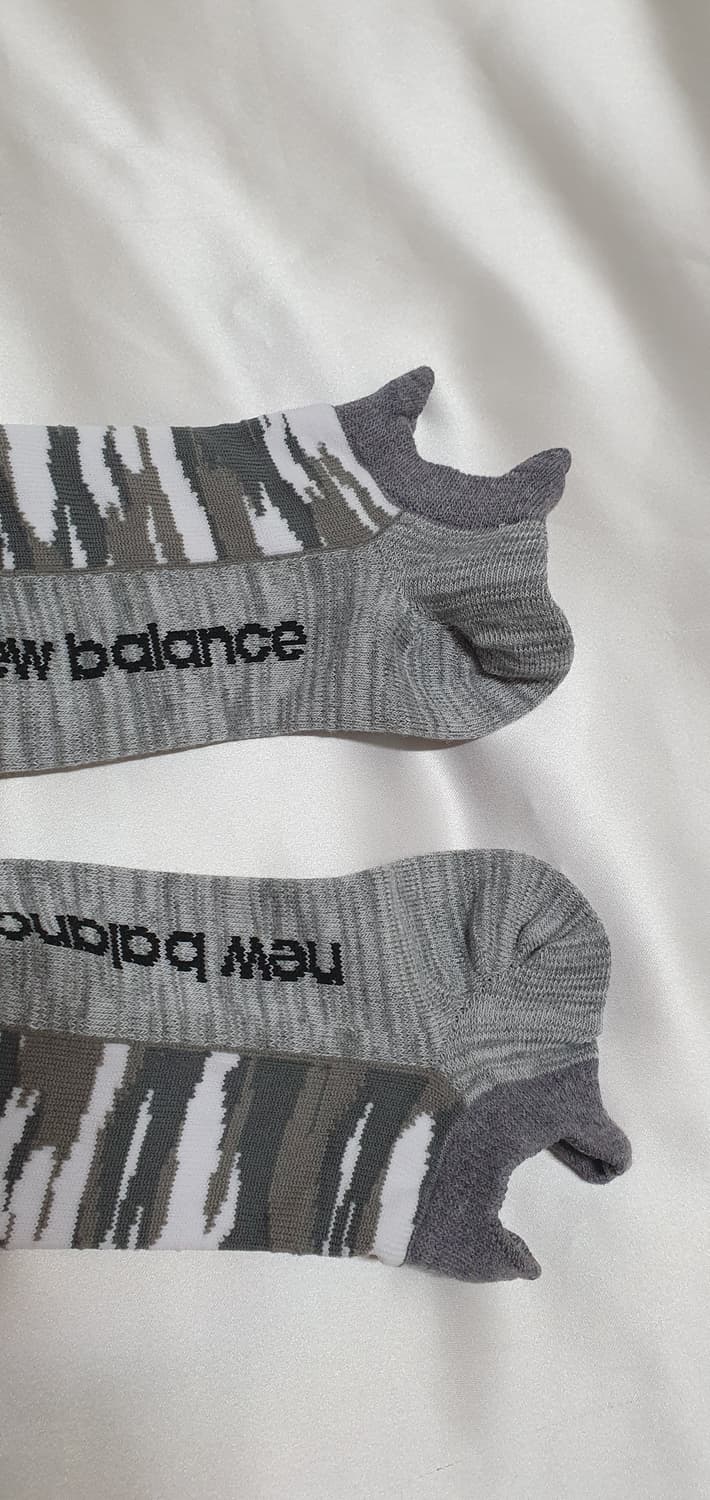 그레이 레드 뉴발란스 숏 단목 양말 상품이미지7