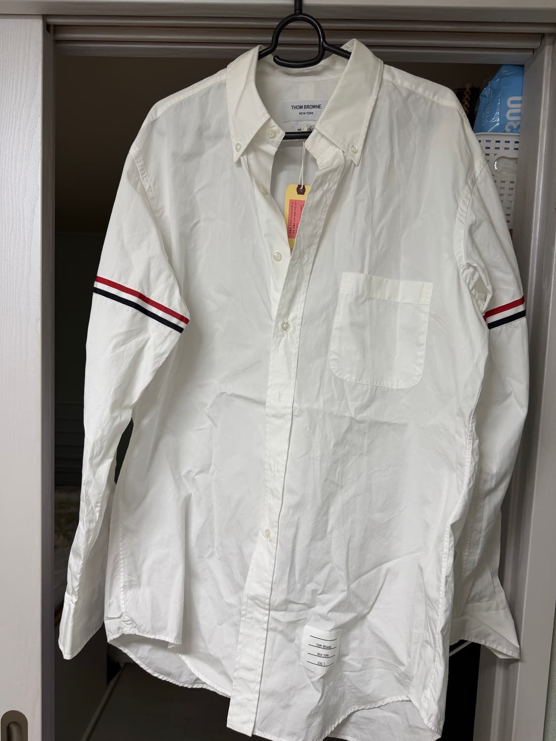 톰브라운 포플린 삼선 암밴딩 암밴드 셔츠 새상품 팝니다 상품이미지1
