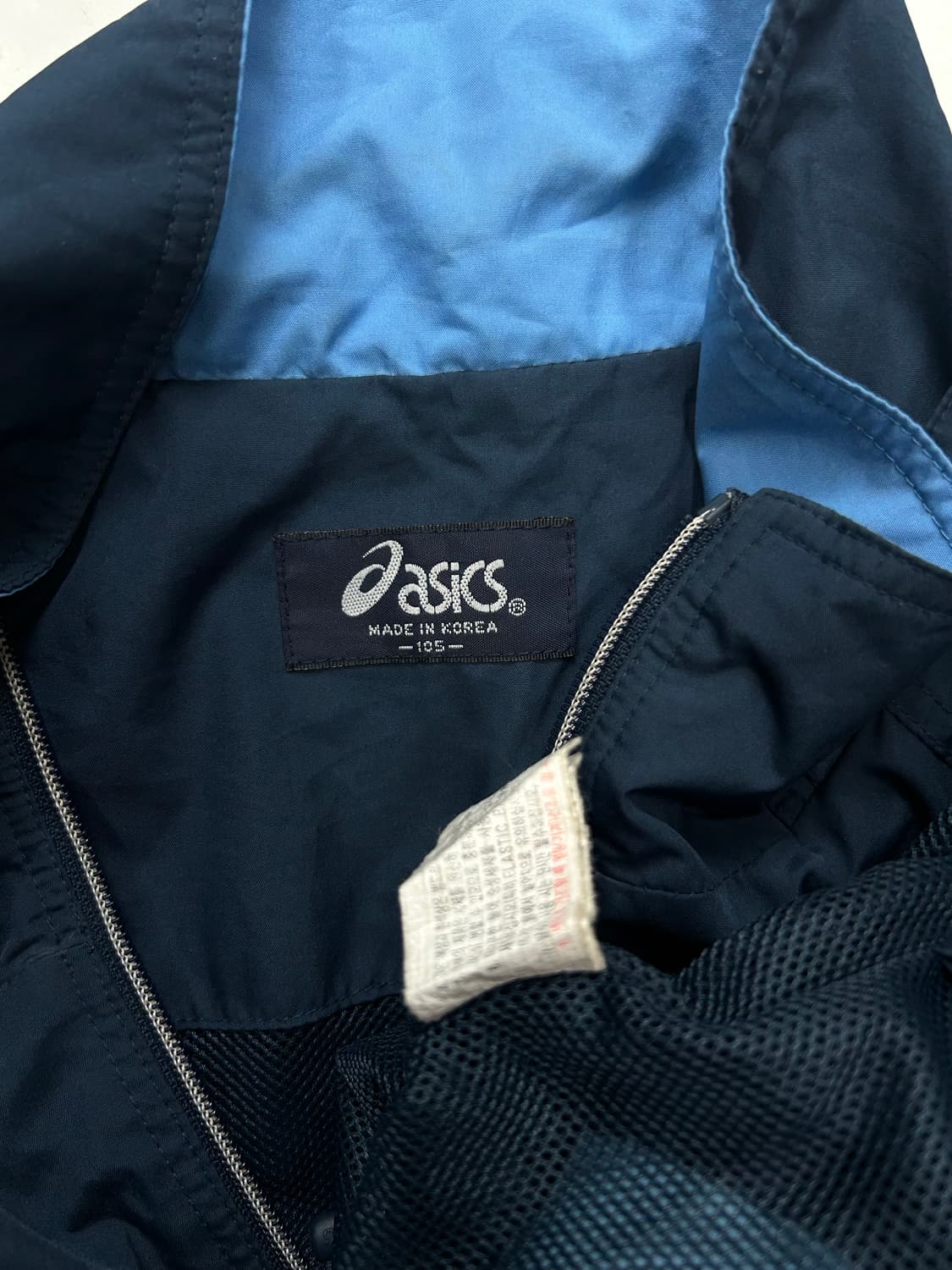 아식스 00s 네이비 바람막이 105 상품이미지5